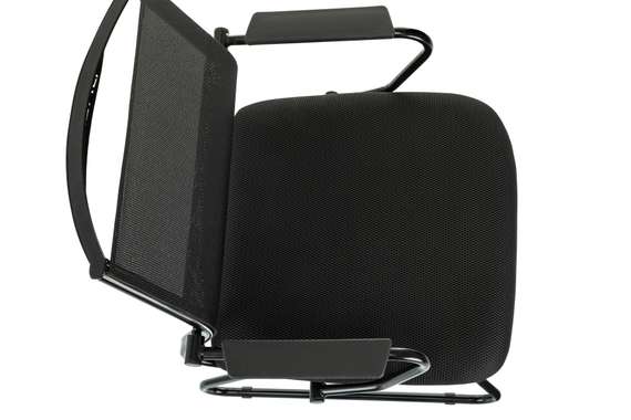 Кресло Бюрократ CH Balance-Av черный Elastic-102 TW-11 сетка/ткань полозья металл черный