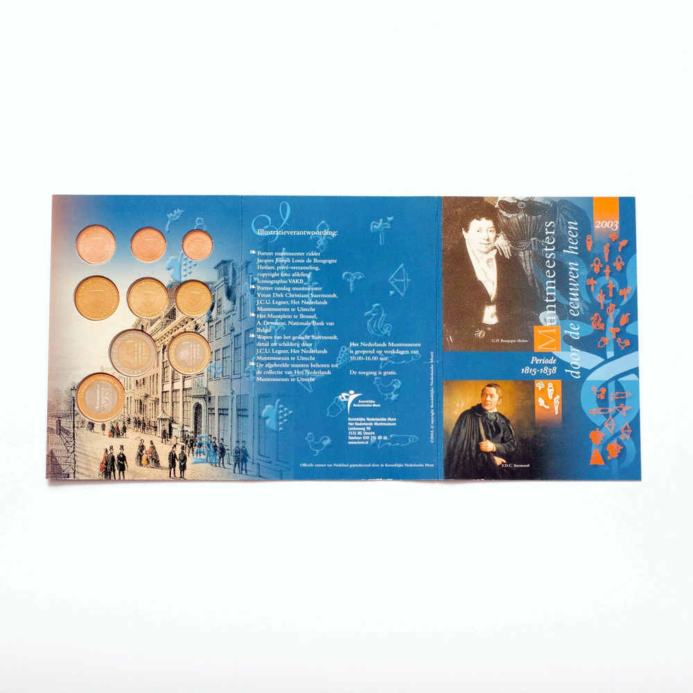 Netherlands 2003 Year Set "Holland Coin Fair": "Muntmeesters I"