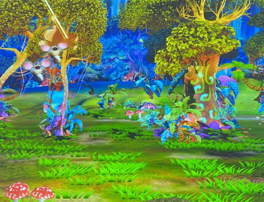 Интерактивная игра с проектором "Оживи рисунок"