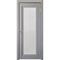 Купить Дверь экошпон Decanto 2 barhat grey остеклённая