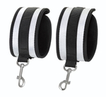 Серебристо-черные оковы Anonymo (Цвет: серебристый с черным)