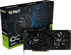 Видеокарта Palit GeForce RTX 4070 Dual OC 12GB PA-RTX4070 DUAL OC (NED4070S19K9-1047D) RTL
