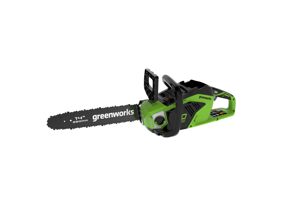 Аккумуляторная цепная пила Greenworks GD40CS15K5, 40v, 35 см, АКБ 5 А·ч и быстрое ЗУ