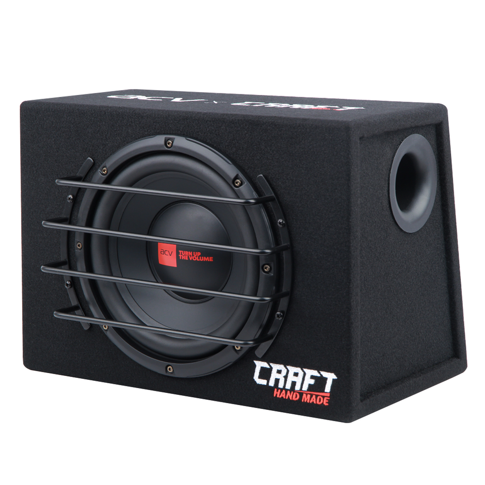 Автосабвуфер ACV CRAFT B10A активный, корпусной 25см.