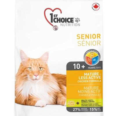 1st Choice корм для пожилых кошек с курицей (Senior)