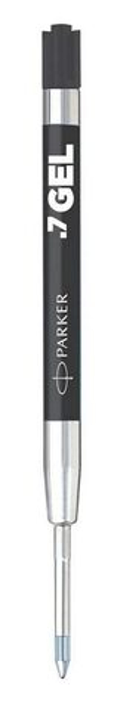Parker Стержень гелевый черный, 0,7мм 2шт. на блистере