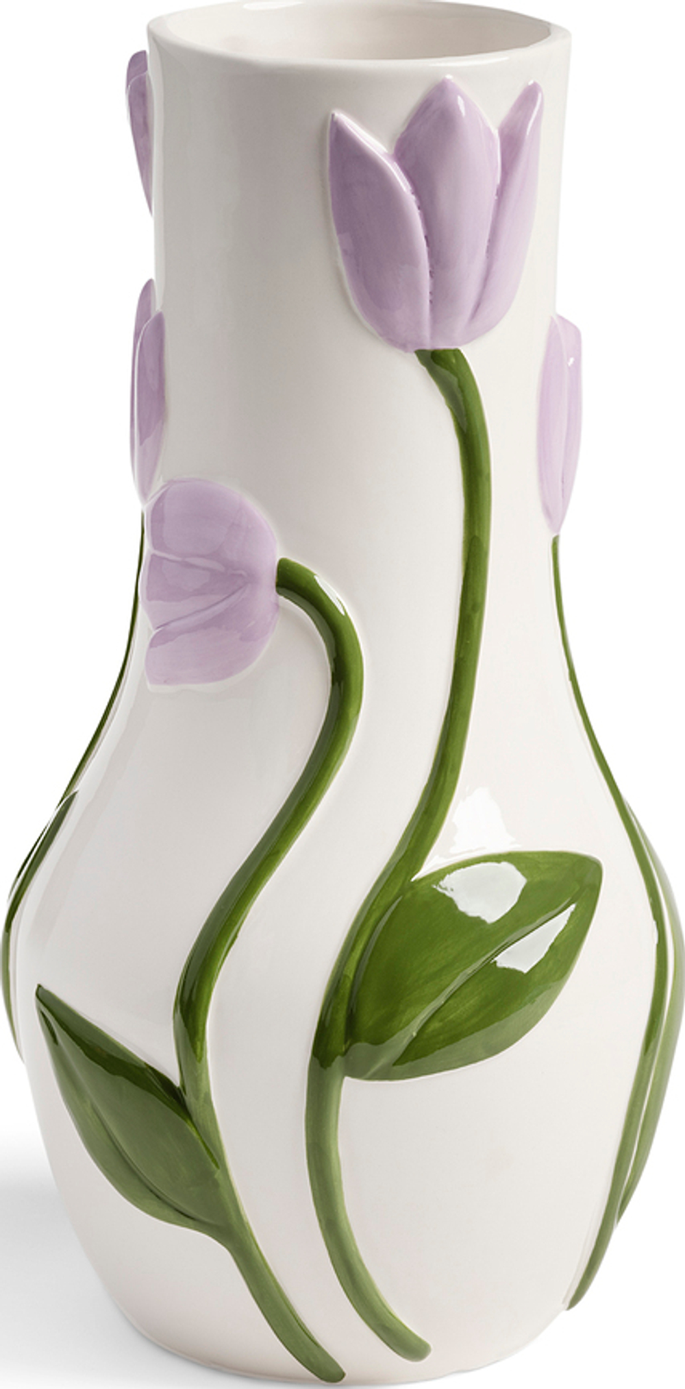 Ваза &K Amsterdam Tulip Доломит, 30.5 см, разноцветный