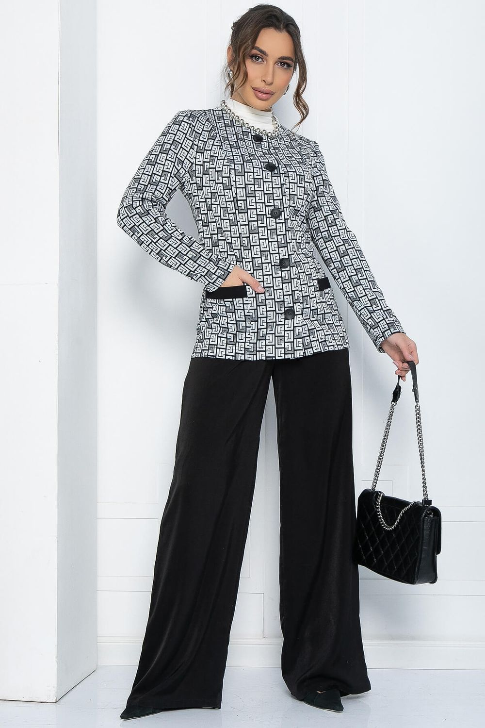 Жакет Джорджия (серый) Б12007 LT Collection