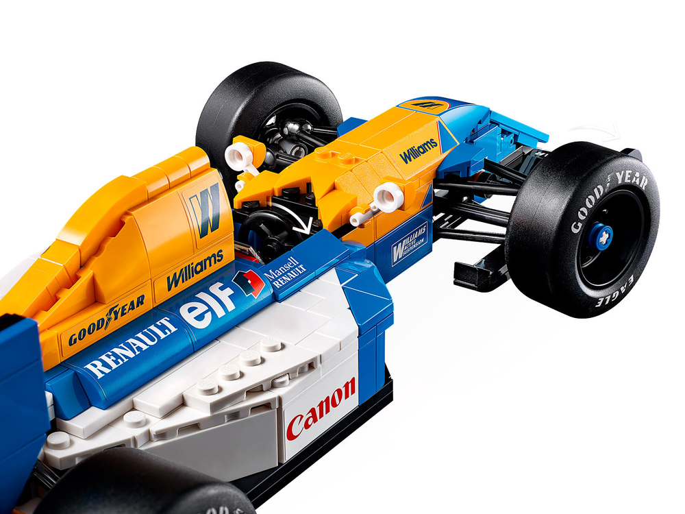 LEGO Коллекционные наборы 10353 Williams Racing FW14B и Найджел Мэнселл — гоночный болид F1