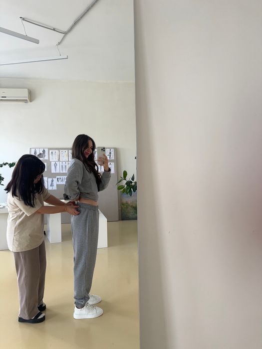 БРЮКИ БРАНДО СЕРЫЙ МЕЛАНЖ