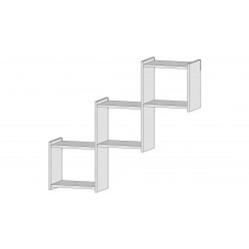 Полка Квадро Белый