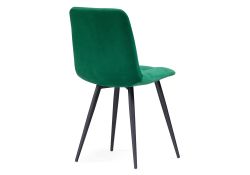 Стул на металлокаркасе Чилли К зеленый / черный