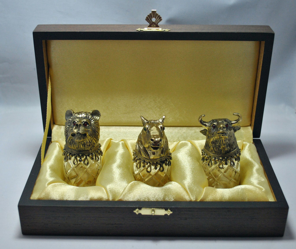 Стопки-перевертыши "Звери" №9, в наборе 3 шт. в ассортименте