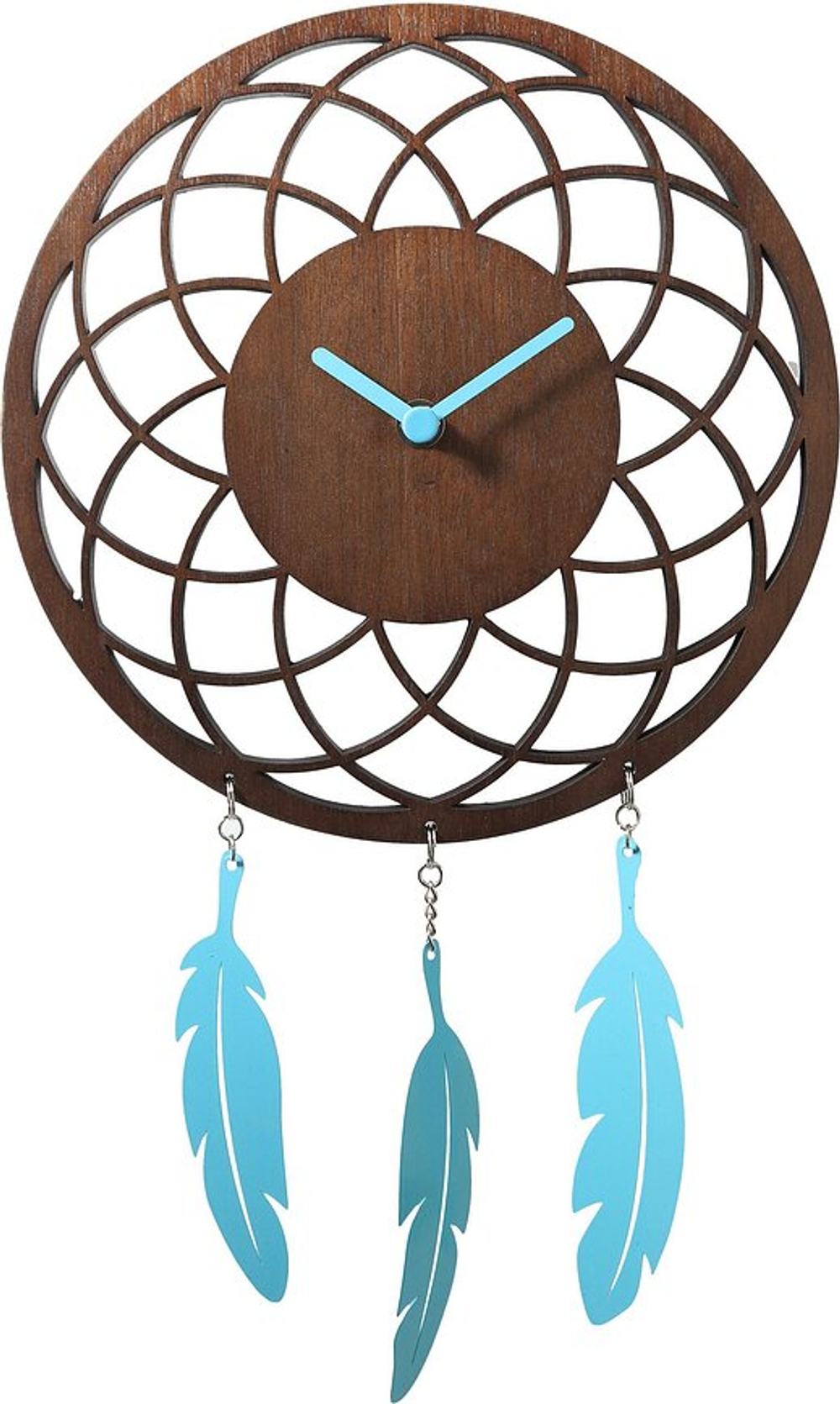 Настенные часы NeXtime Dreamcatcher, дерево, 24 см