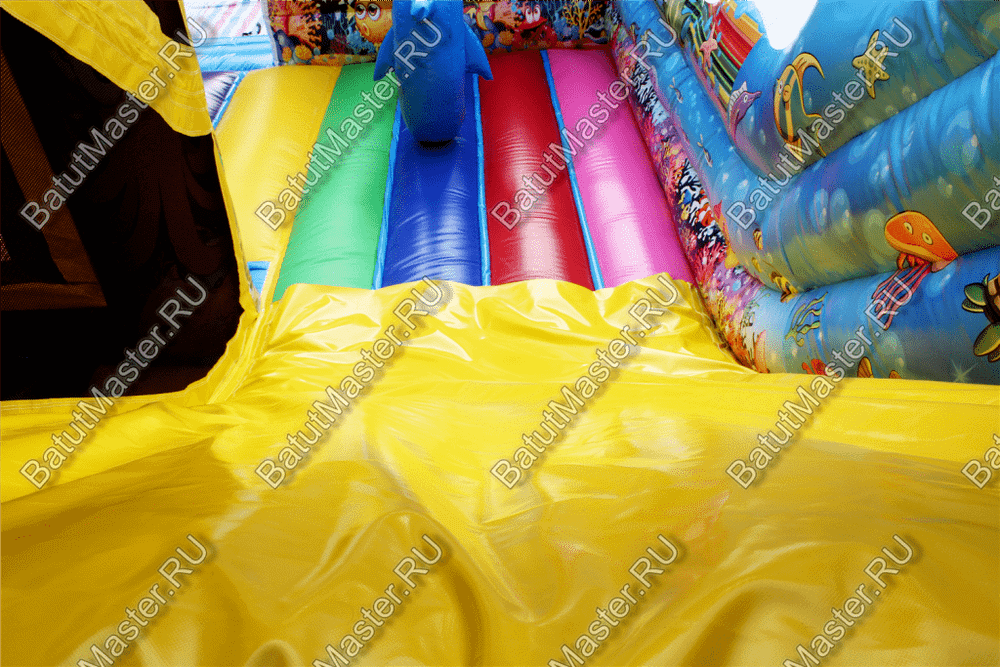 Коммерческий надувной батут "Немо" 8*7*6 м