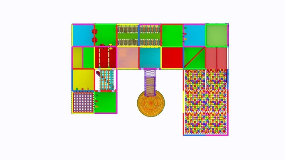 Игровой лабиринт Пумба 8,5х6,1х2,5м