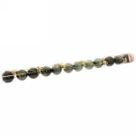 Новогодние шары 3 см (набор 12 шт) «Микс фактур», изумруд