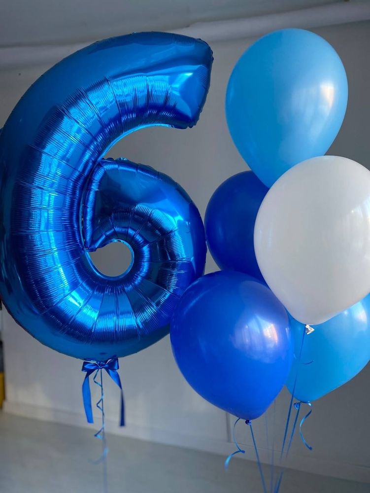 Воздушные шары мальчику 6 лет №2546