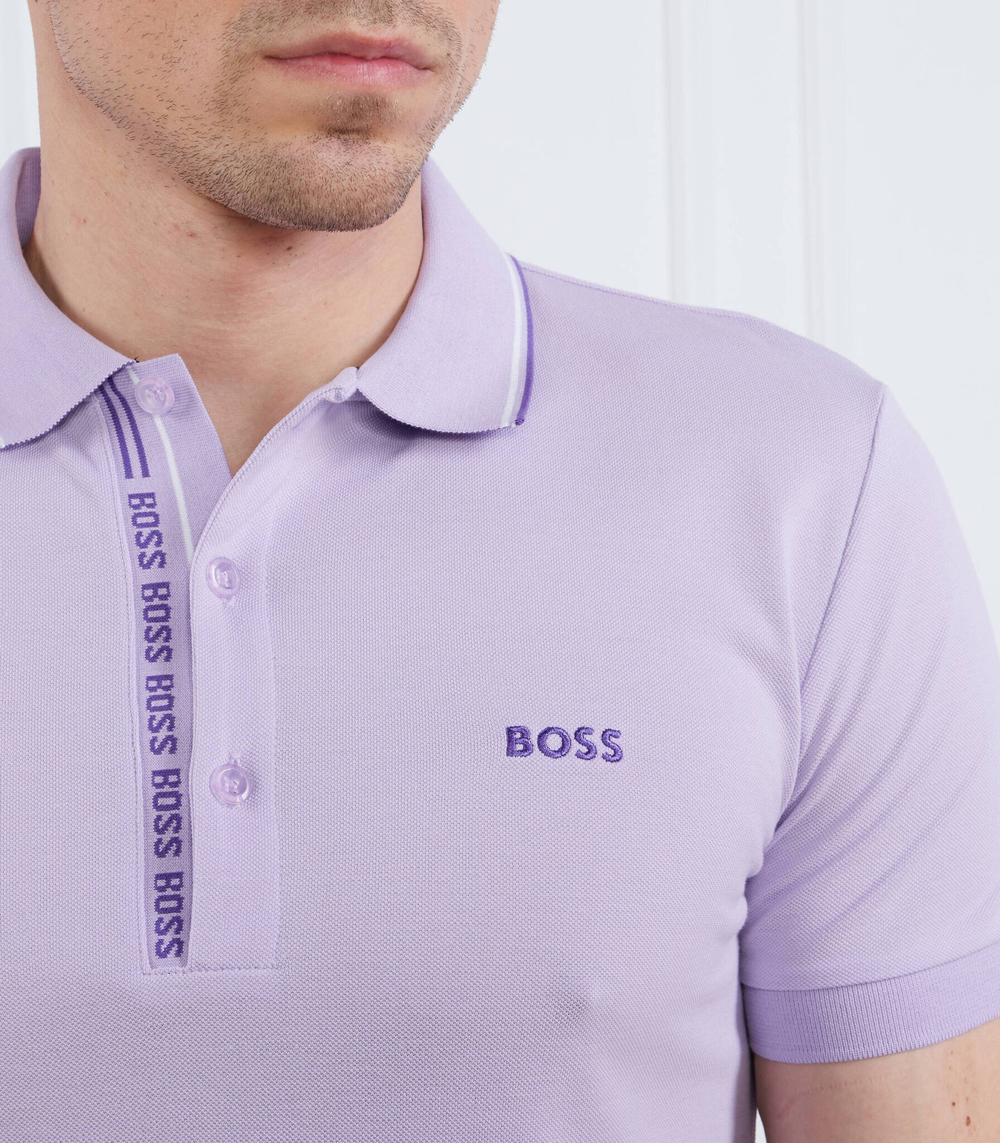 Поло BOSS GREEN - лавандовый(50469391)