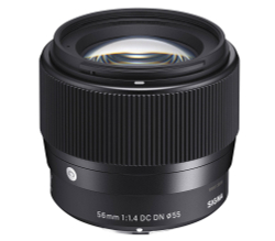 Объектив Sigma 56mm f/1.4 DC DN Contemporary Sony E