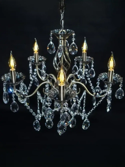 Свечи Люкс/Люстра потолочная подвесная для кухни, гостиной и спальни