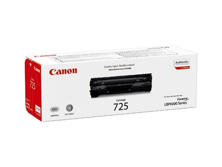 Картридж Canon 725 для i-Sensys LBP-6000/6000B/MF3010, 1,6К 3484B005/3484B002