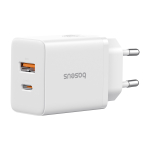 Зарядное устройство Baseus Cube GaN5 C+U 30W - Moon White