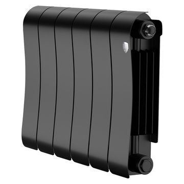 Радиатор Royal Thermo Infinity 300 Noir Sable VR80 - 6 секций нижнее подключение