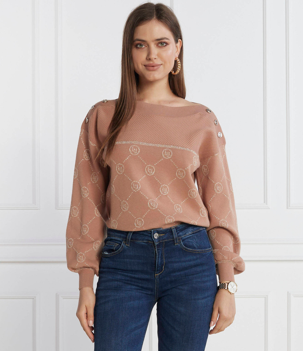 Свитер Liu Jo Sport - персиковый(TF3204 MA63L)