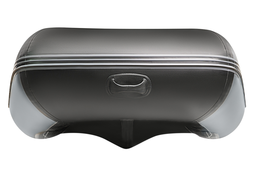 Броня-360 СК слань+киль графит-черный (Лодка ПВХ под мотор с усилением)