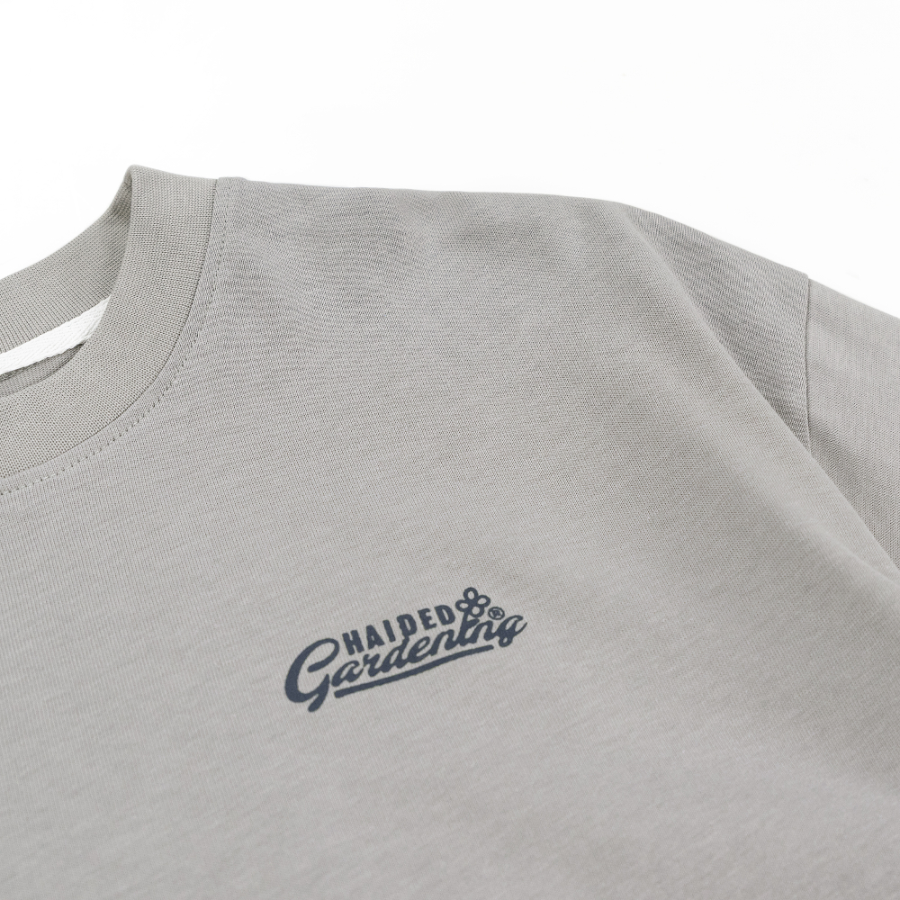 Футболка HAIDED GARDENING Grey