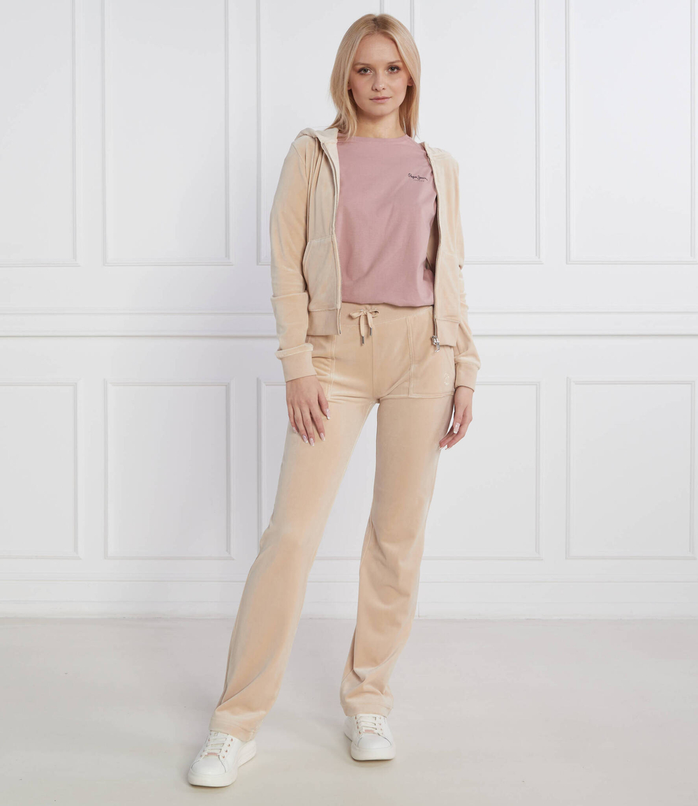 спортивные штаны del ray Juicy Couture - бежевый(JCAP180)