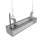 Светильник LED ПАЛЛАДА ДСП02-50-002-5К Д120 50Вт 5000К IP65 Прозрачный 8300лм 365х91х135мм WOLTA PRO