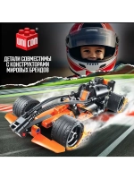 Конструктор гоночная машина UNICON Техно, инерционный, 137 д
