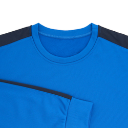 Костюм тренировочный TORRES Professional Training, K-2101-063-XL, р.XL, полиэстер,васильково-т.синий