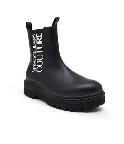 Кожаные челси Versace Jeans Couture - черный(75YA3S47ZS899)