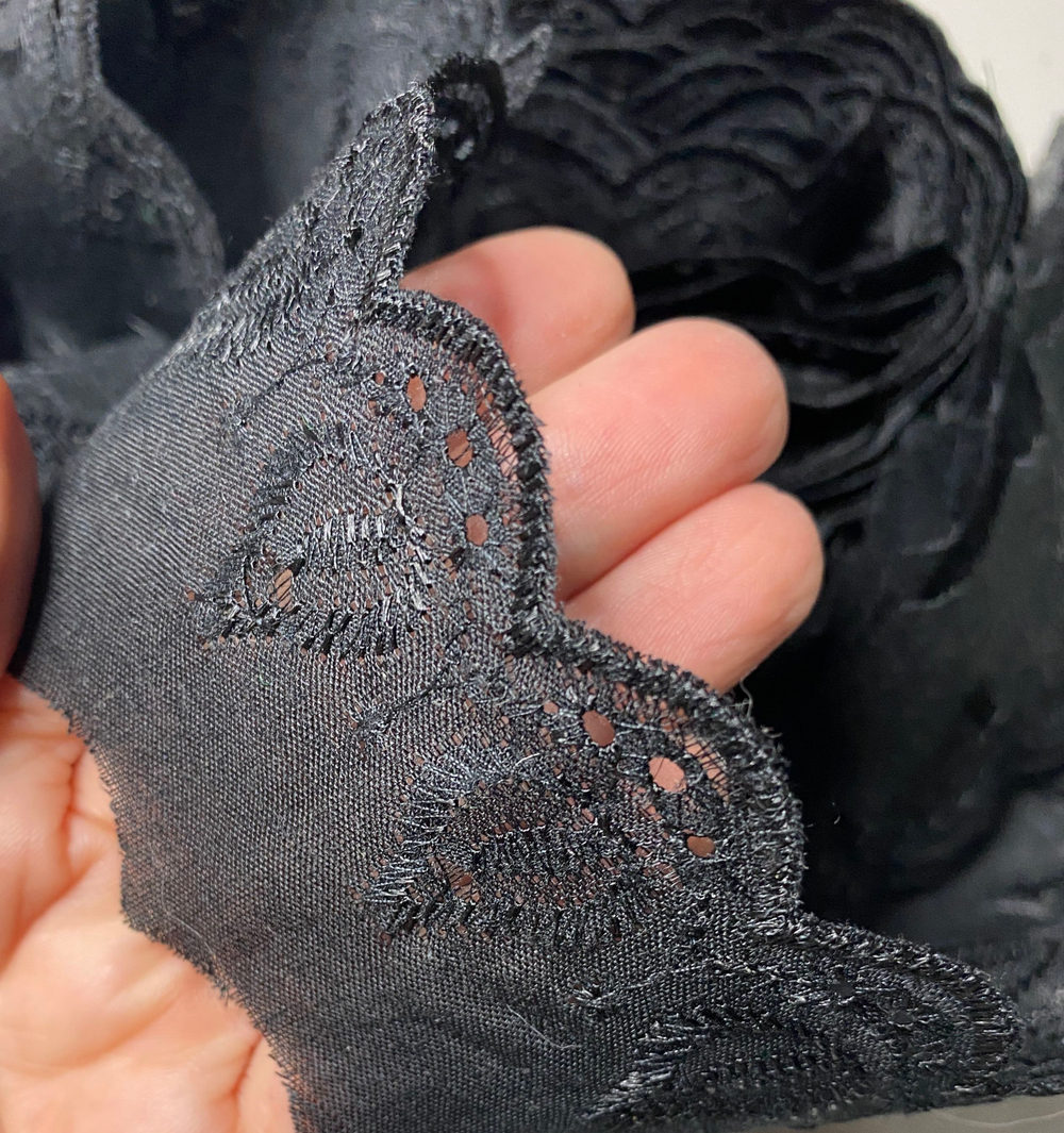 Шитье 45мм черный 13м -упаковка