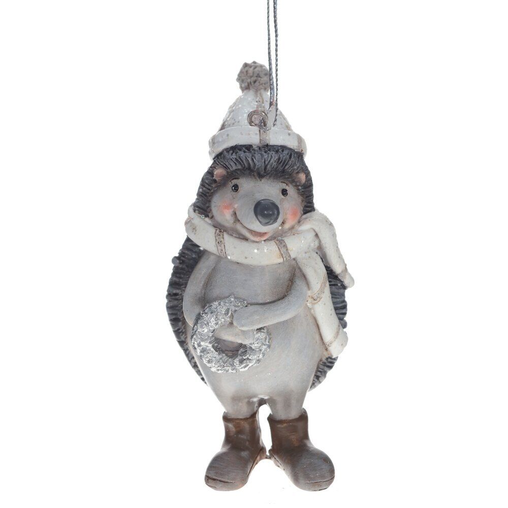 GAEM Фигурка декоративная подвесная "Ёжик", L5 W4,5 H10 см