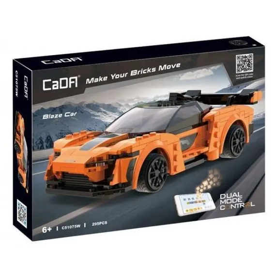 Радиоуправляемый конструктор CADA гоночный автомобиль Blaze Car (295 деталей) C51075W