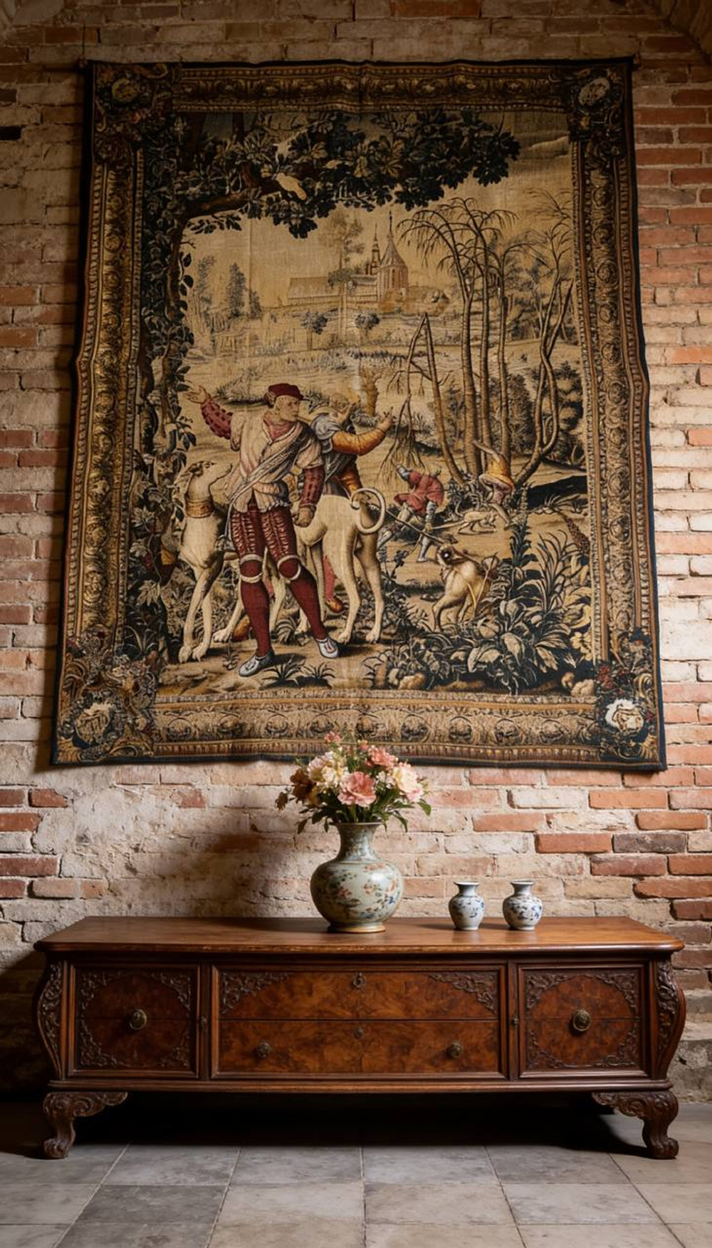 Гобелен винтажный