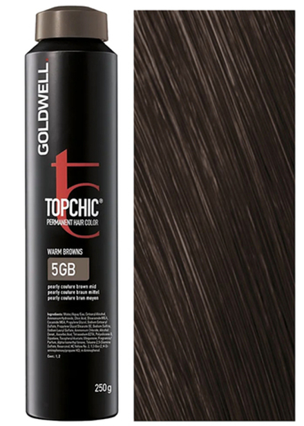 Goldwell Topchic 5GB Тёмно-коричневый золотистый блондин, 250 мл