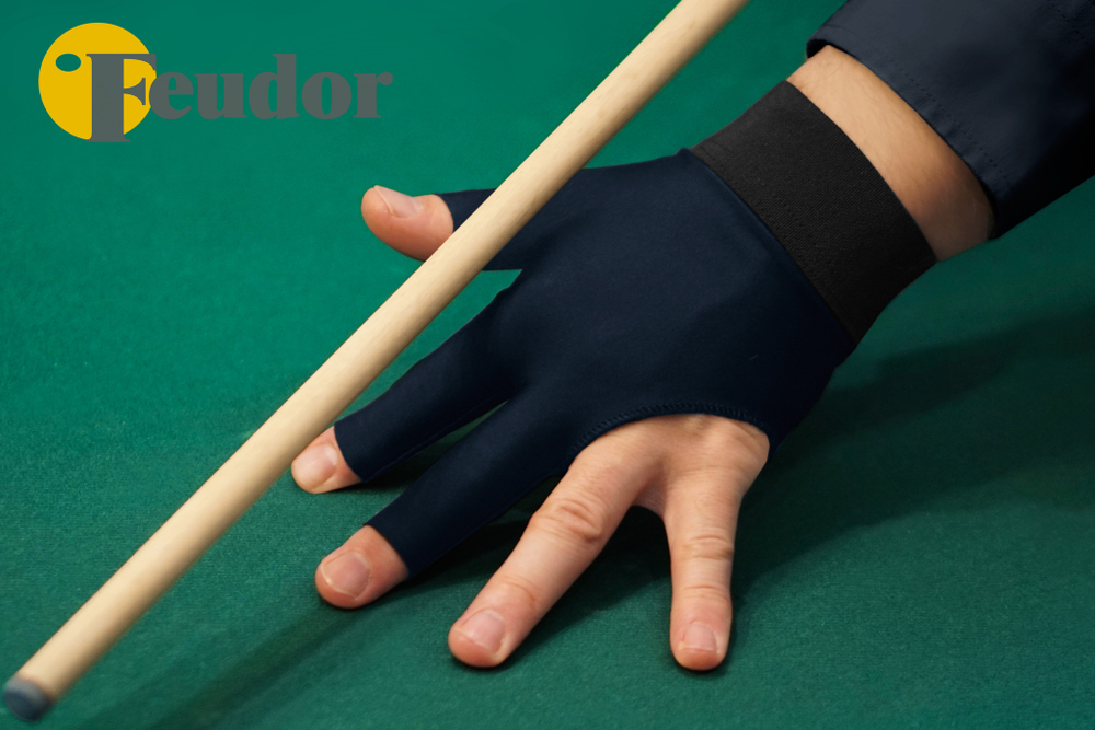 Перчатка-бильярдная Feudor Sport blue S