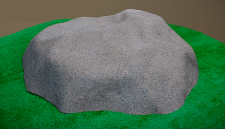 Камень декоративный 100/10 для газгольдера - Серый