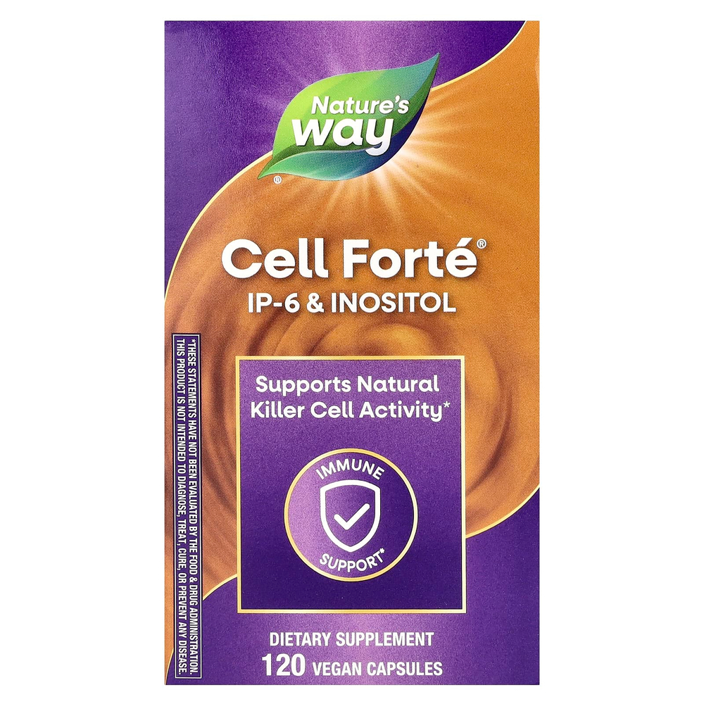 Nature's Way, Cell Forté, IP-6 и инозитол, 120 растительных капсул
