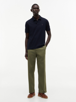 Поло Tommy Hilfiger Regular Fit Smooth Cotton Navy