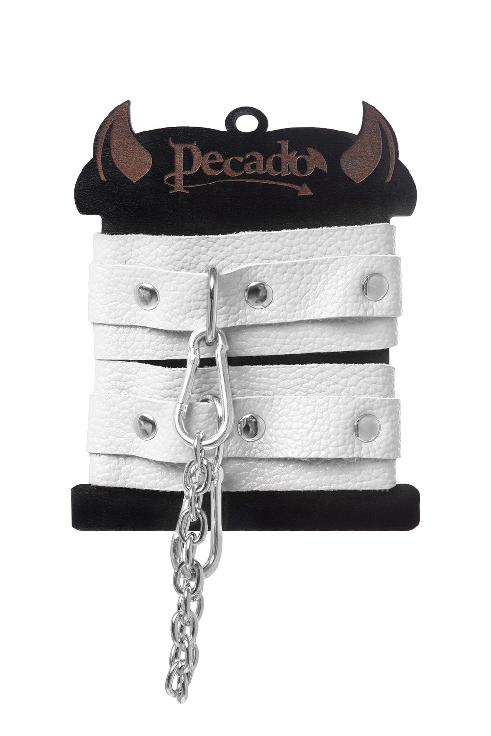 Мини-оковы Pecado для узких щиколоток, белые