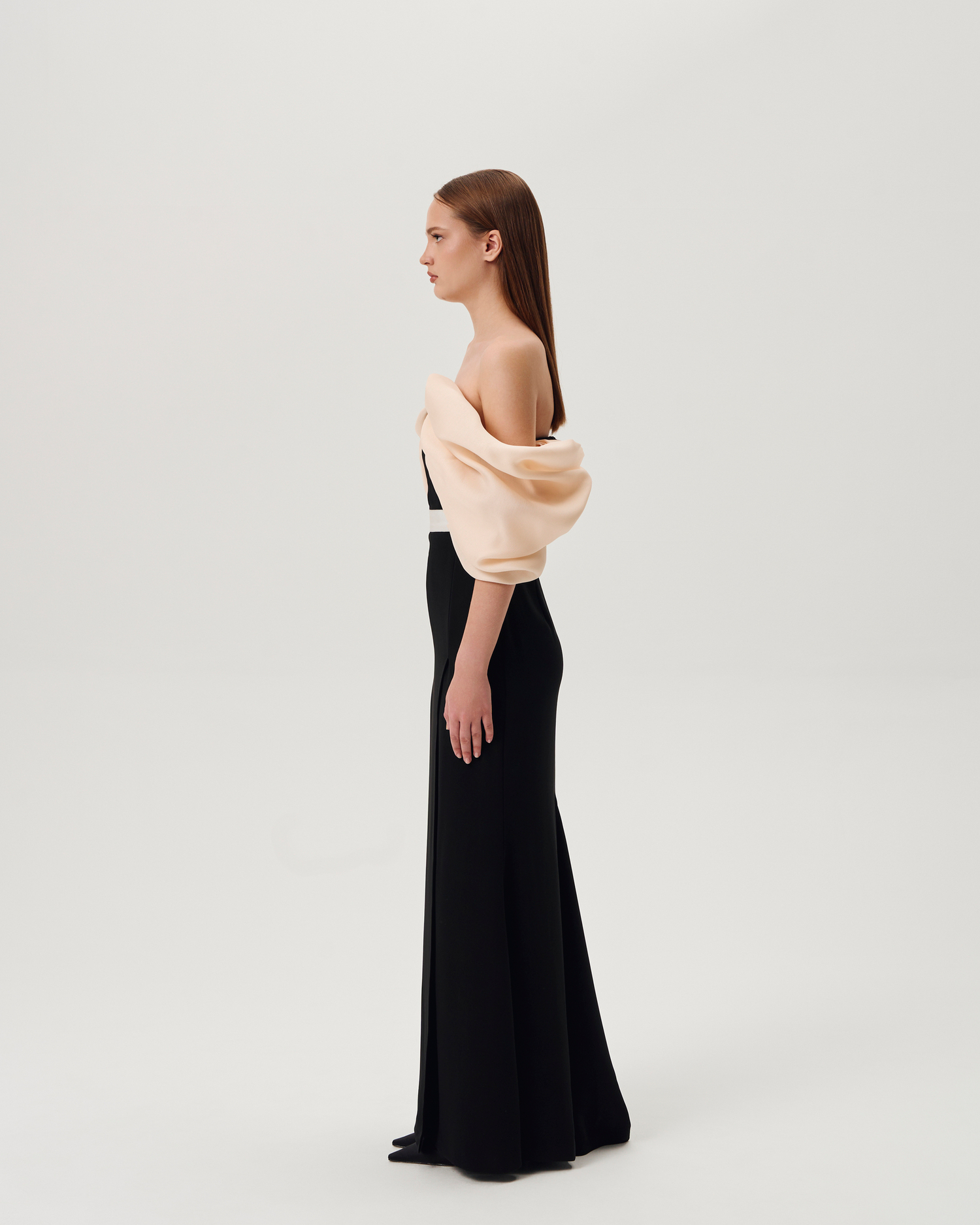 Платье Zefir чб