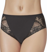 Трусики-слип со средней линией талии Charlize (Размер: S) (Цвет: телесный)