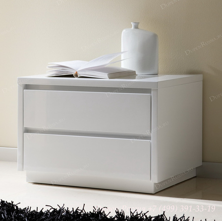 Тумба прикроватная DUPEN (Дюпен) М-96 белая