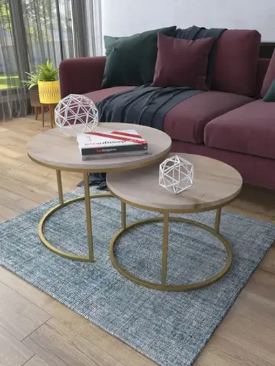 Комплект журнальных столов Акцент - ЗД - МДФ в ПВХ